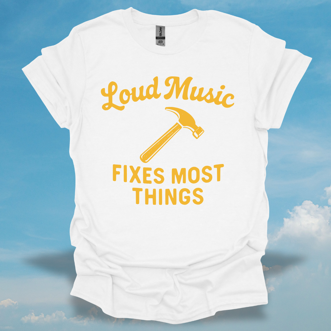 Louds Music Fixes Things T-Shirt