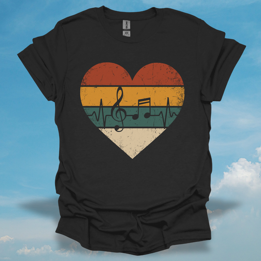 Music Heart Beat T-Shirt