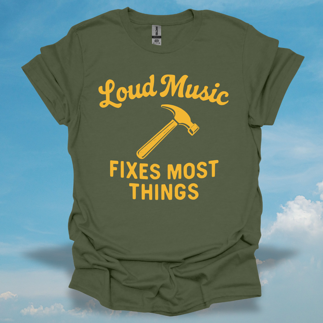 Louds Music Fixes Things T-Shirt