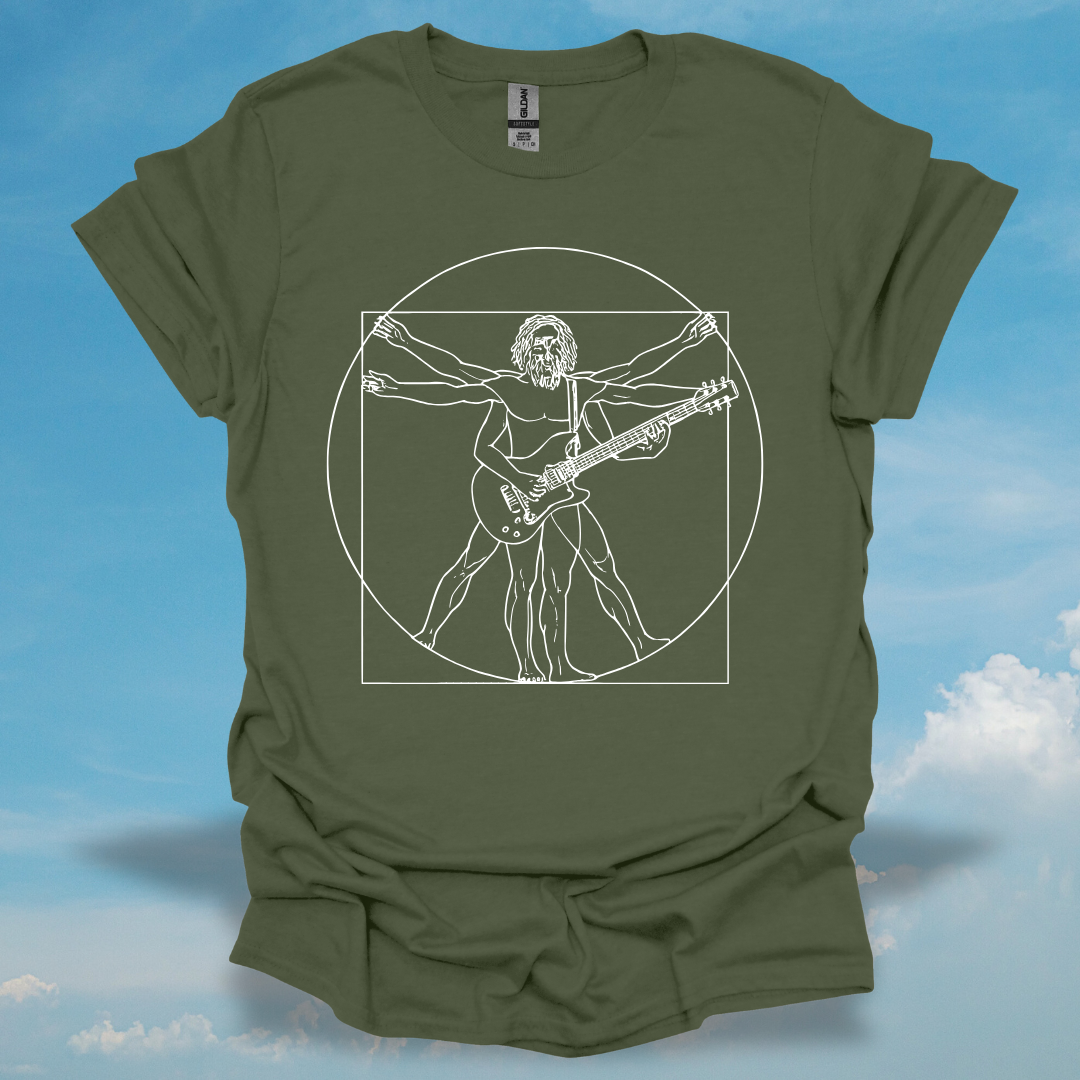 Vitruvian Rocker  T-Shirt
