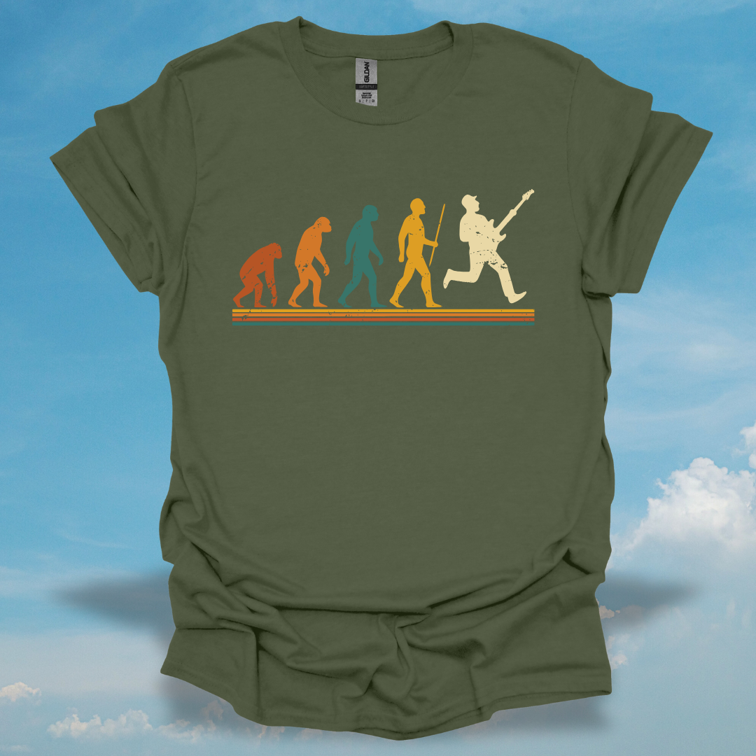 Ape To Electric Guitar Hero T-Shirt